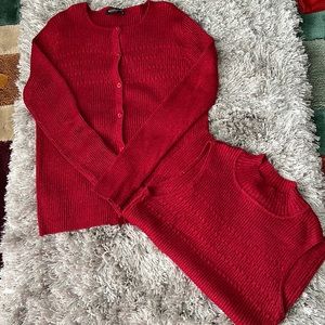 Ladies sweater set
